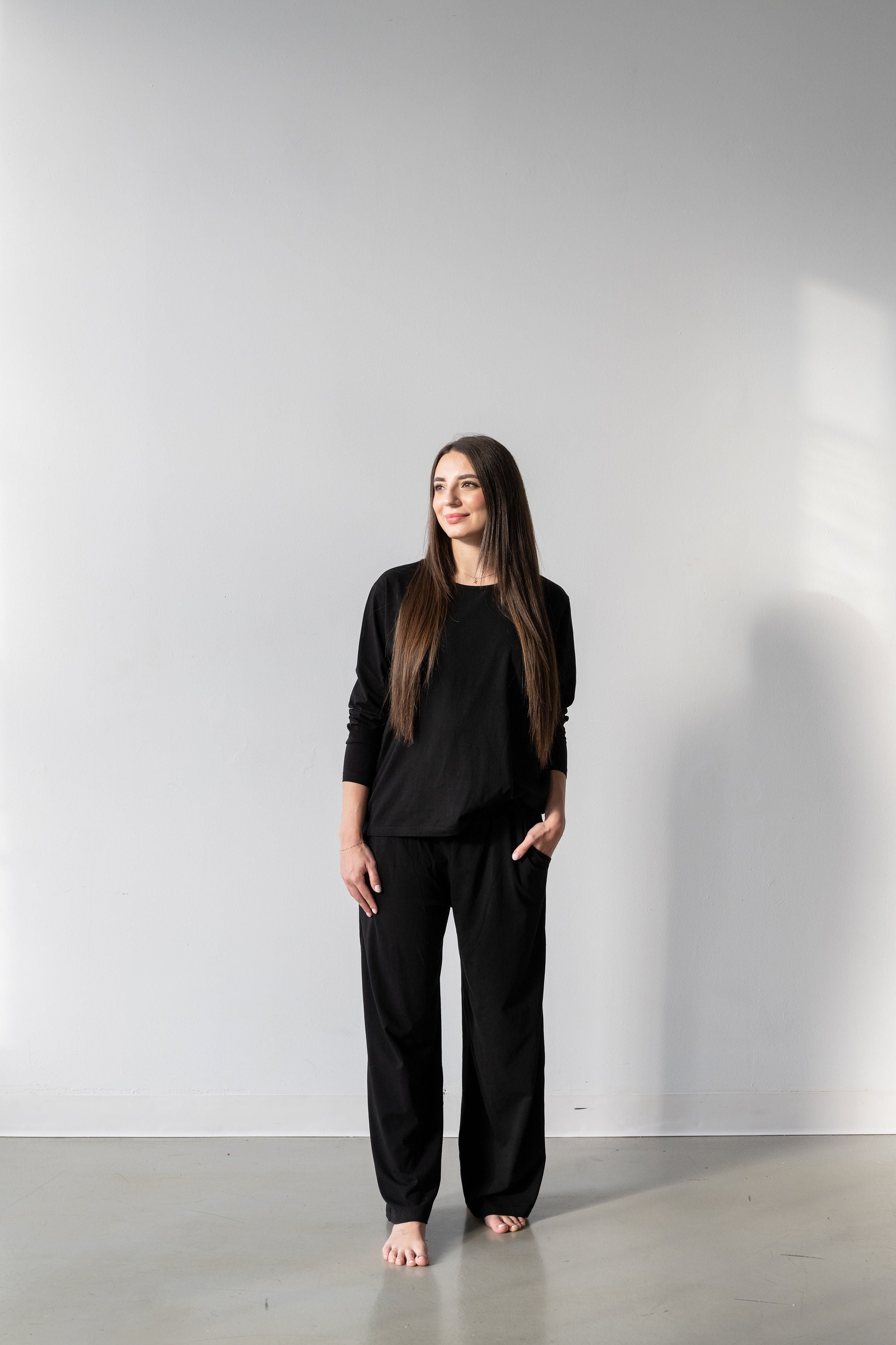 *PRE-ORDER* Women's Long Set - BLACK