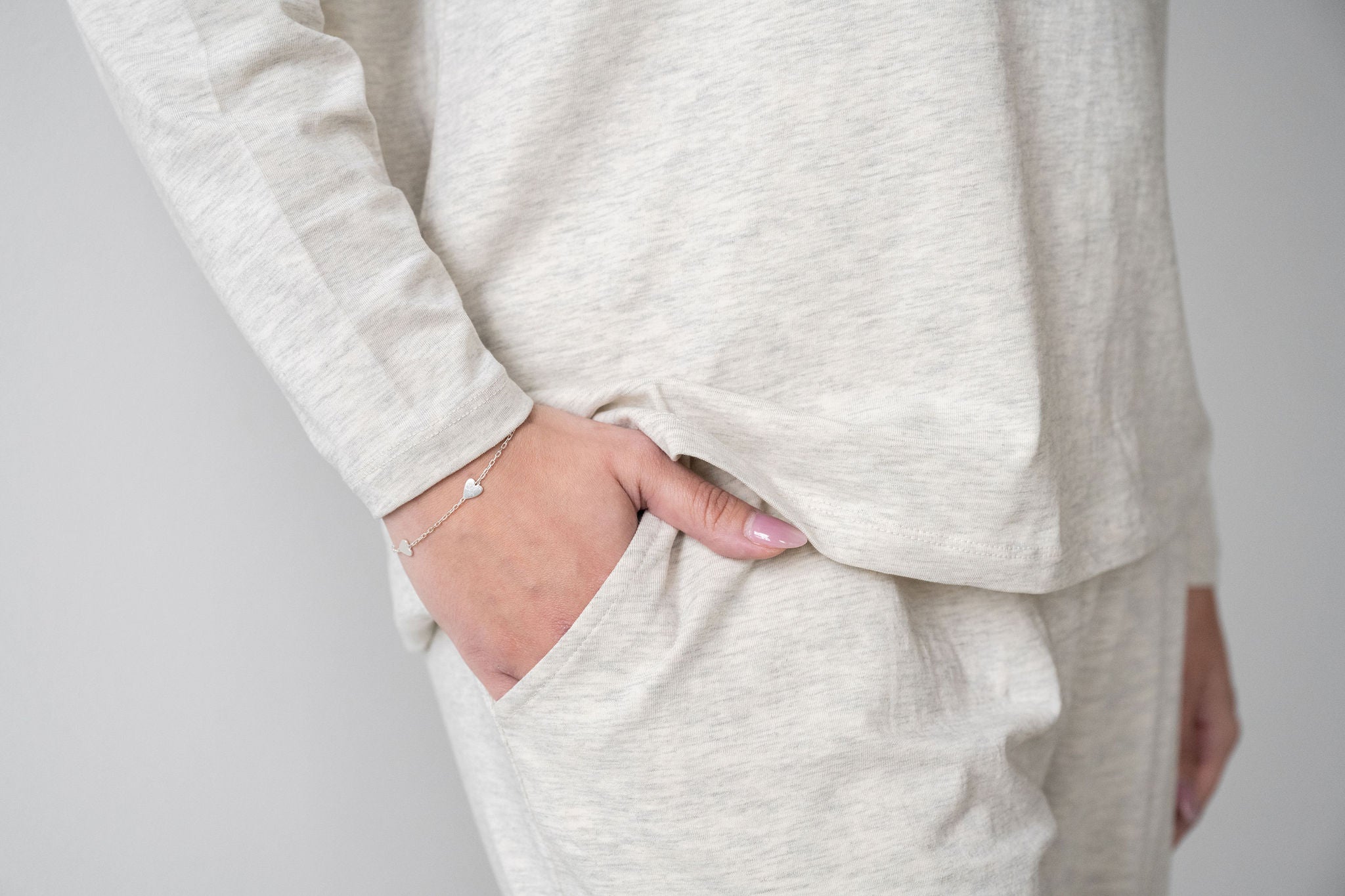 *PRE-ORDER* Women's Long Set - HEATHER OATMEAL